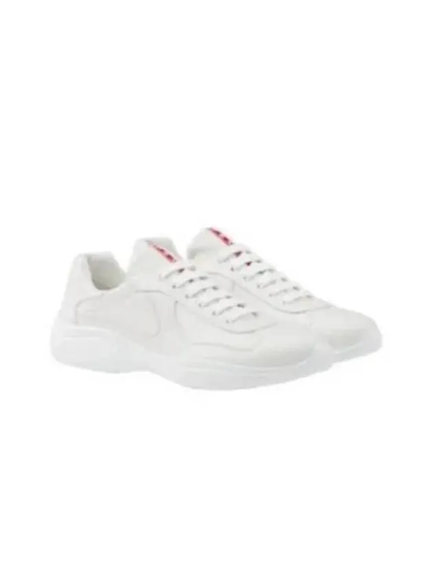 America's Cup Patent Leather Low Top Sneakers Grey