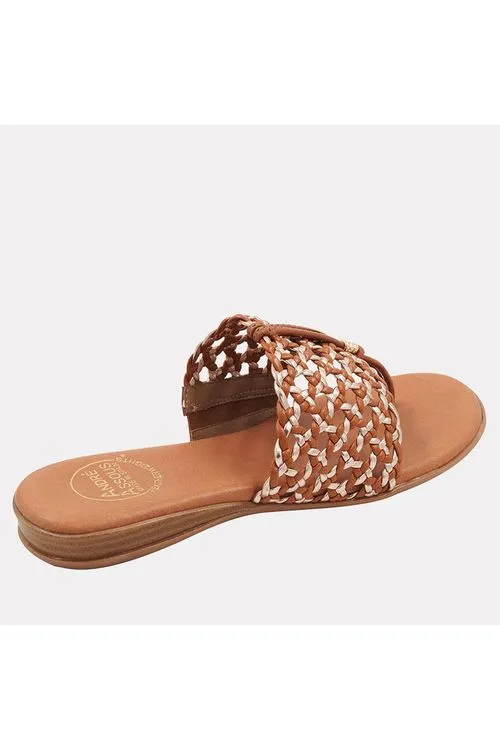 André Assous Nice Woven Featherweights ™ Woven Flip Flop Sandals | Cuero Multi