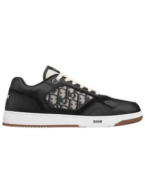 B27 Smooth Calfskin Low Top Sneakers Black