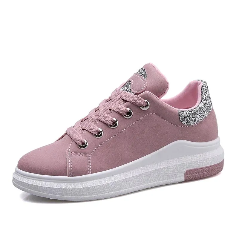 Chic and Classy Glitter Sneakers