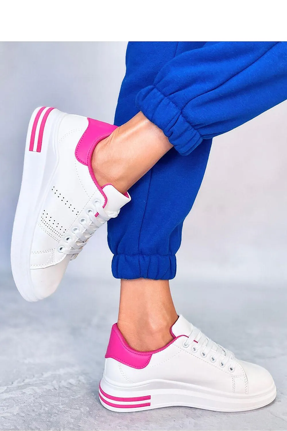 Chic Elevation Wedge Sneakers Model 176980