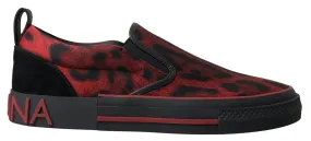 Chic Leopard Print Loafers Sneakers