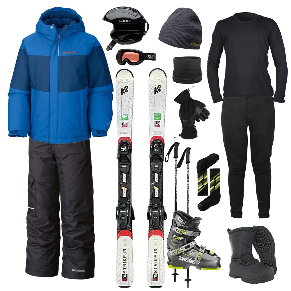 Columbia The Works Package w/ Pants - Boy's Ski