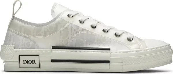 Dior B23 Low Top Oblique 'White' Sneakers for Men