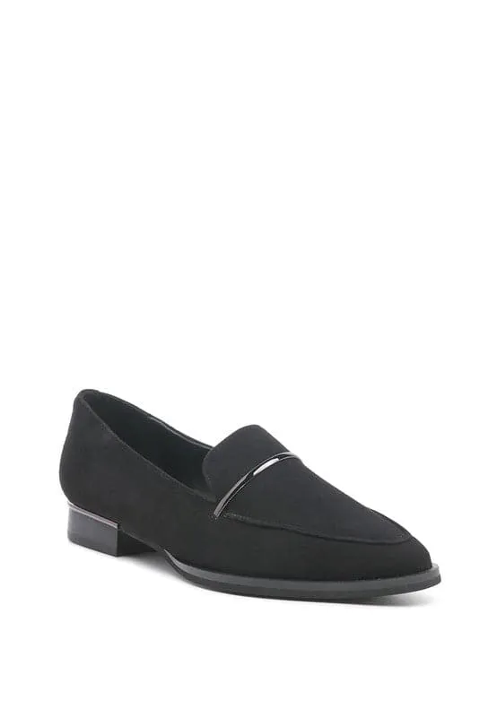 Easy On Suede Leather Loafers