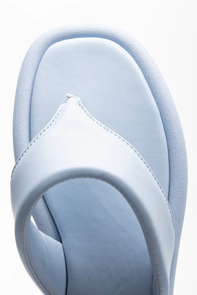 Elevated Flip Flop Blue