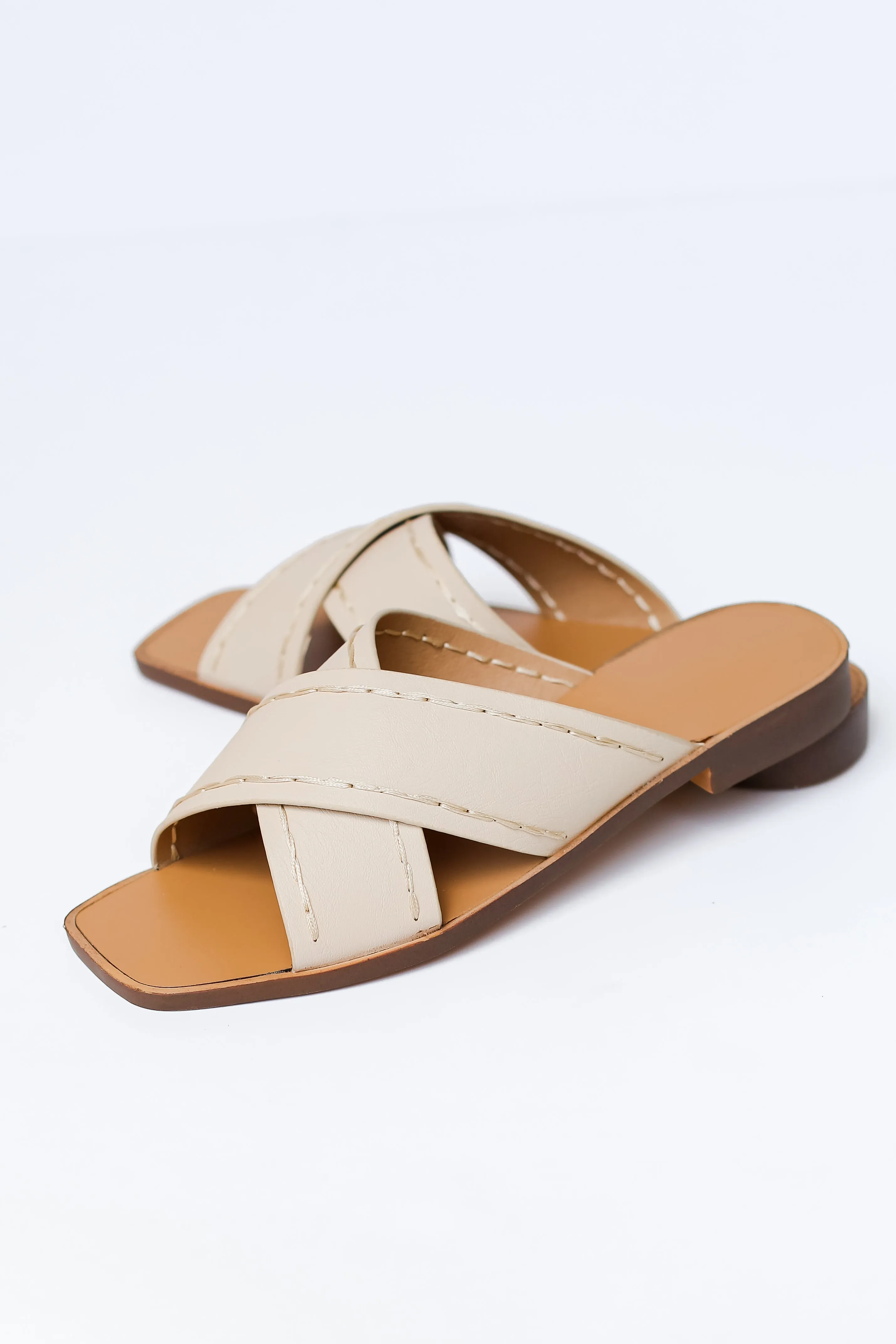 FINAL SALE - Good Days Ahead Slide Sandals