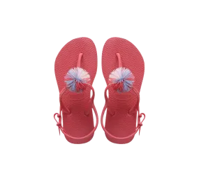 Freedom Slim Pom Pom Sandals