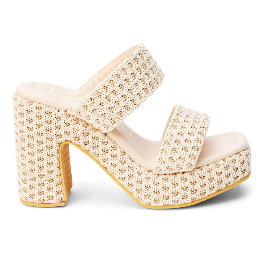 Gem Platform Block Heel Sandals