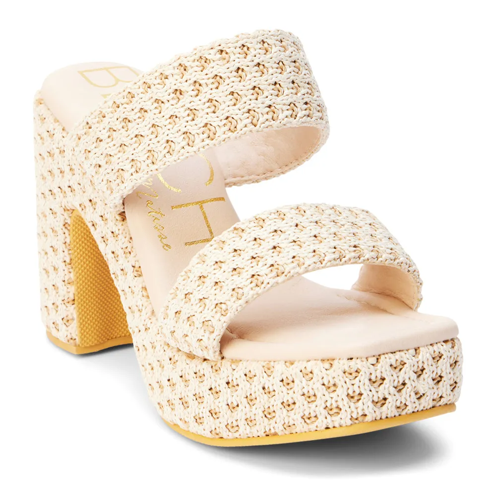 Gem Platform Block Heel Sandals