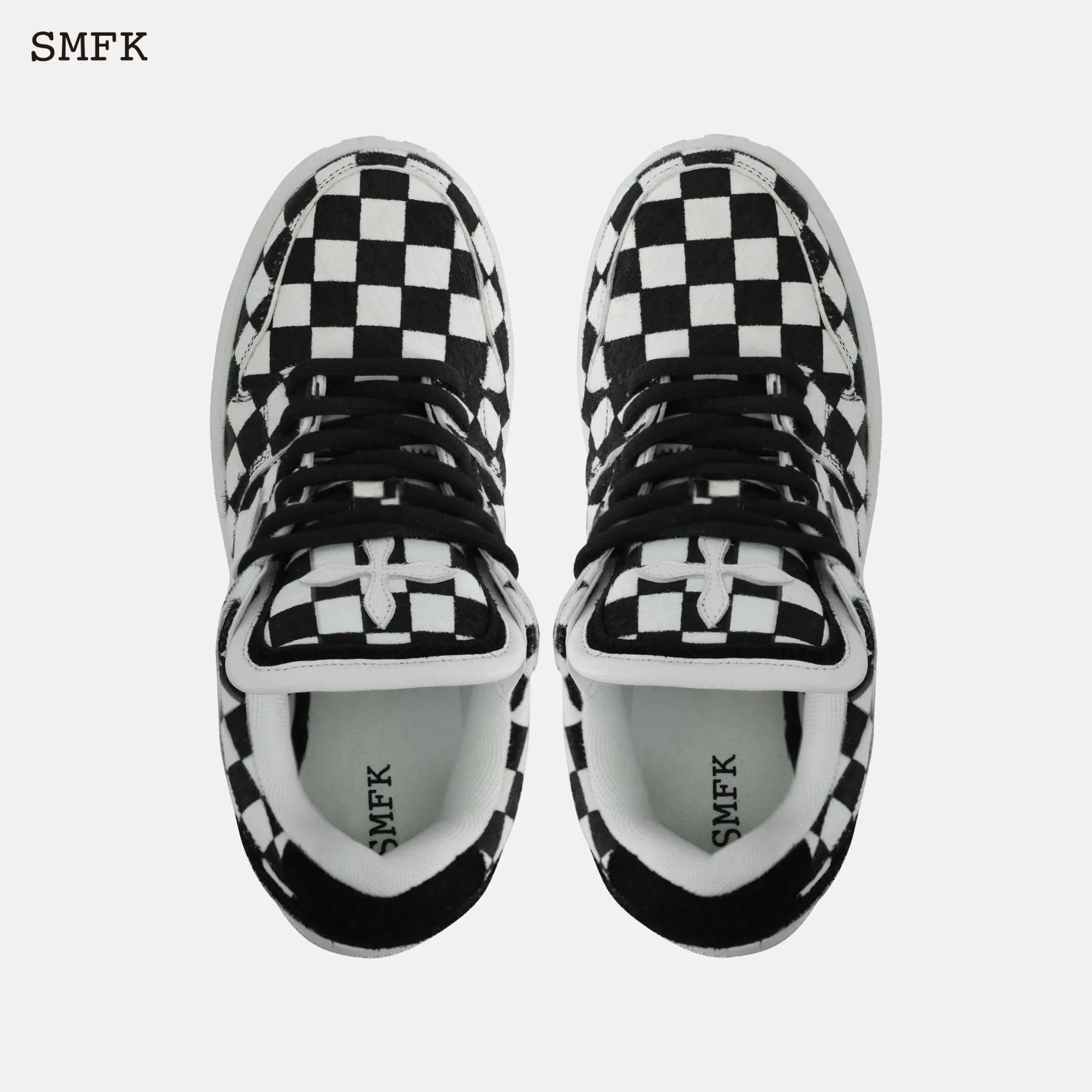 Grid Skater Sneakers