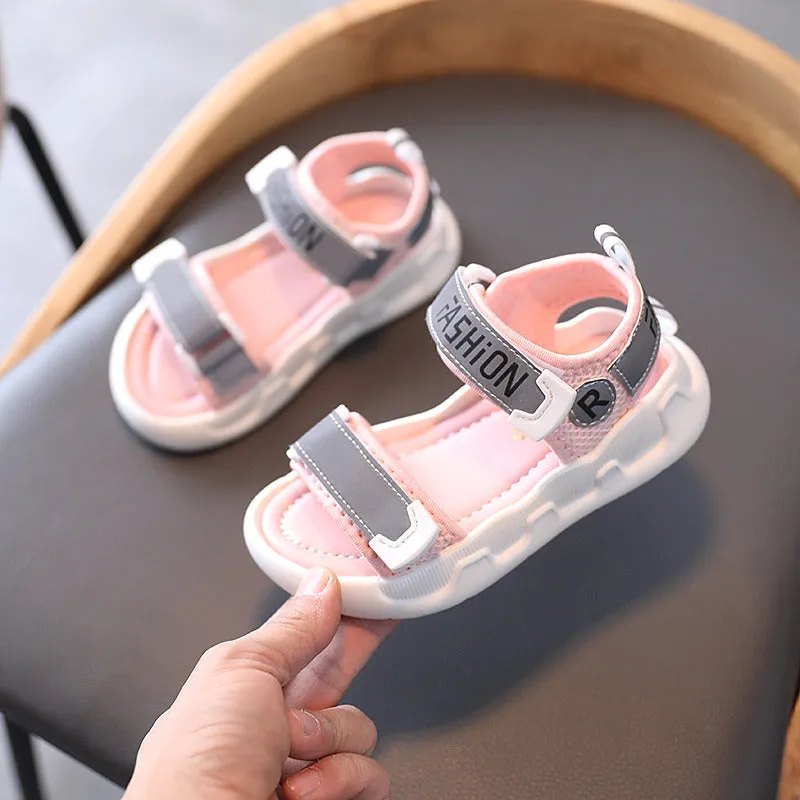 Kids Sandals Summer Girls Shoes Fashion Light Soft Flats Toddler Baby Girls Sandals