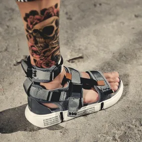 Men's Summer Canvas Platform Sandals