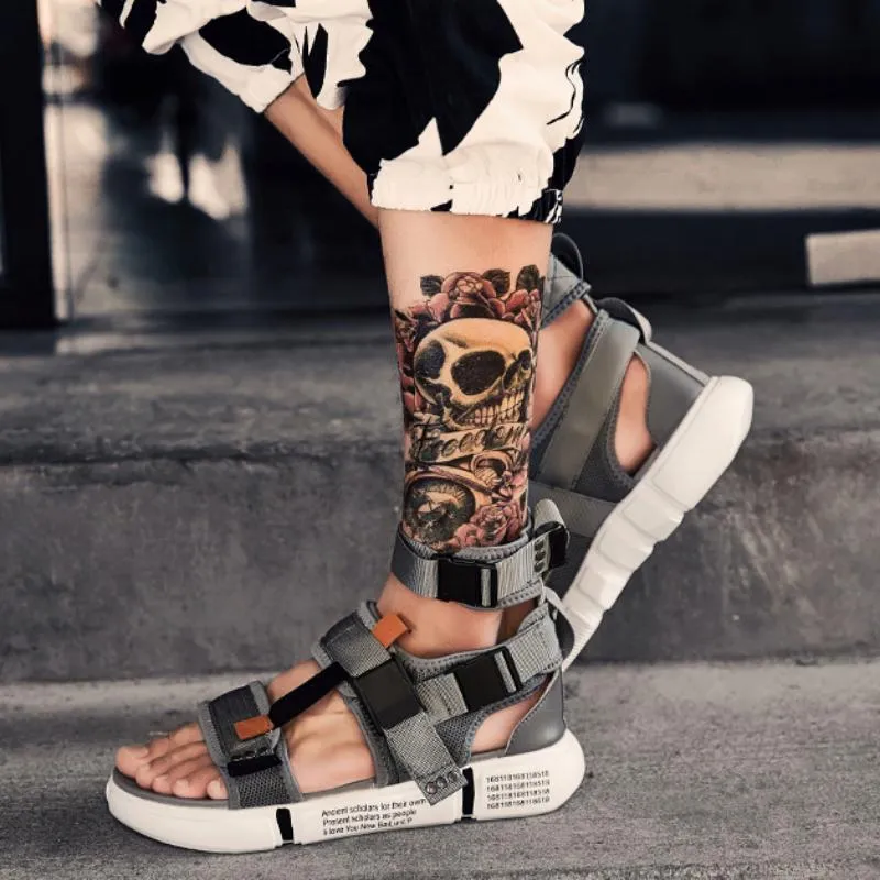 Men's Summer Canvas Platform Sandals