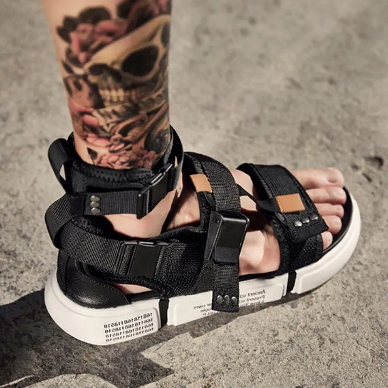 Men's Summer Canvas Platform Sandals