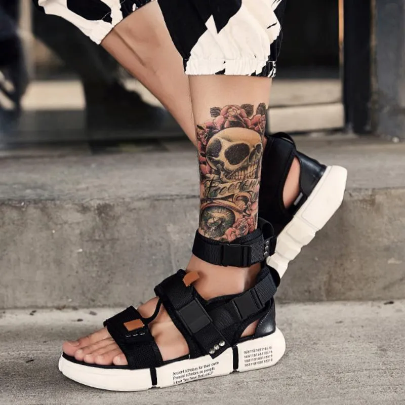 Men's Summer Canvas Platform Sandals