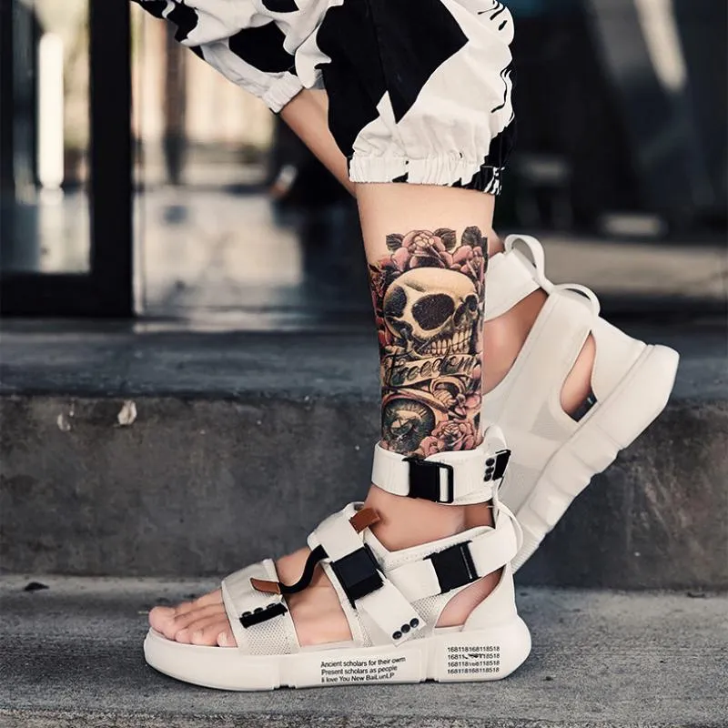 Men's Summer Canvas Platform Sandals