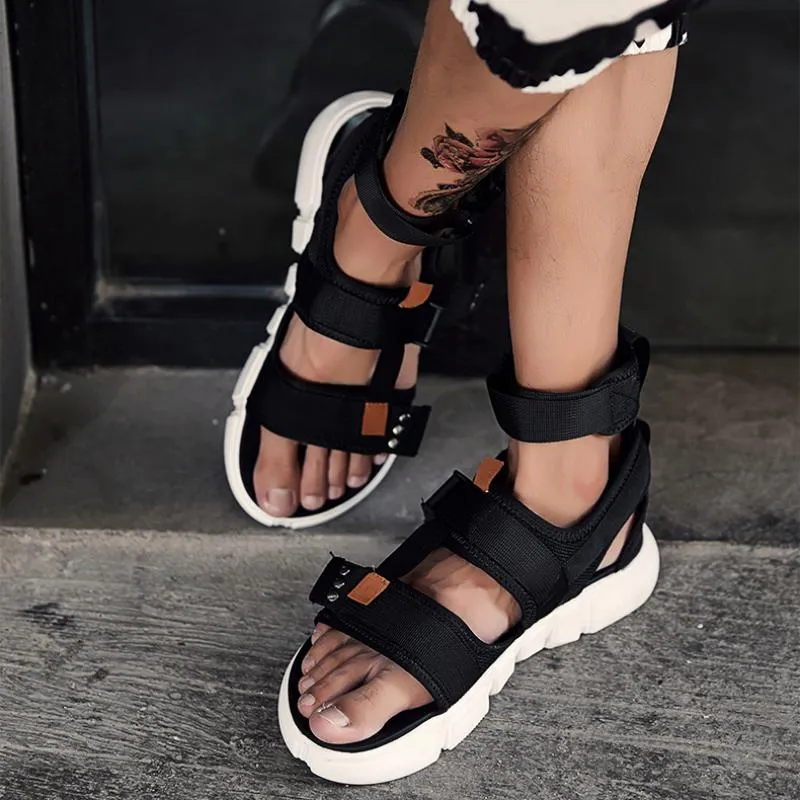 Men's Summer Canvas Platform Sandals