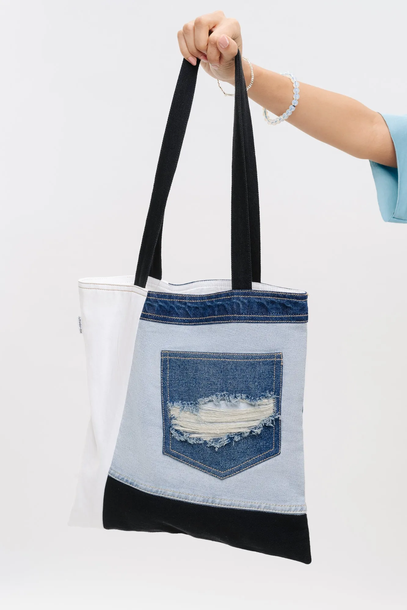 Mix Media Tote Bag