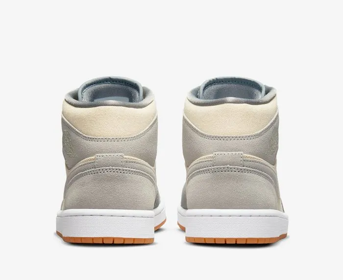 Nike Air Jordan 1 Mid 'Coconut Milk Particle Grey' Sale