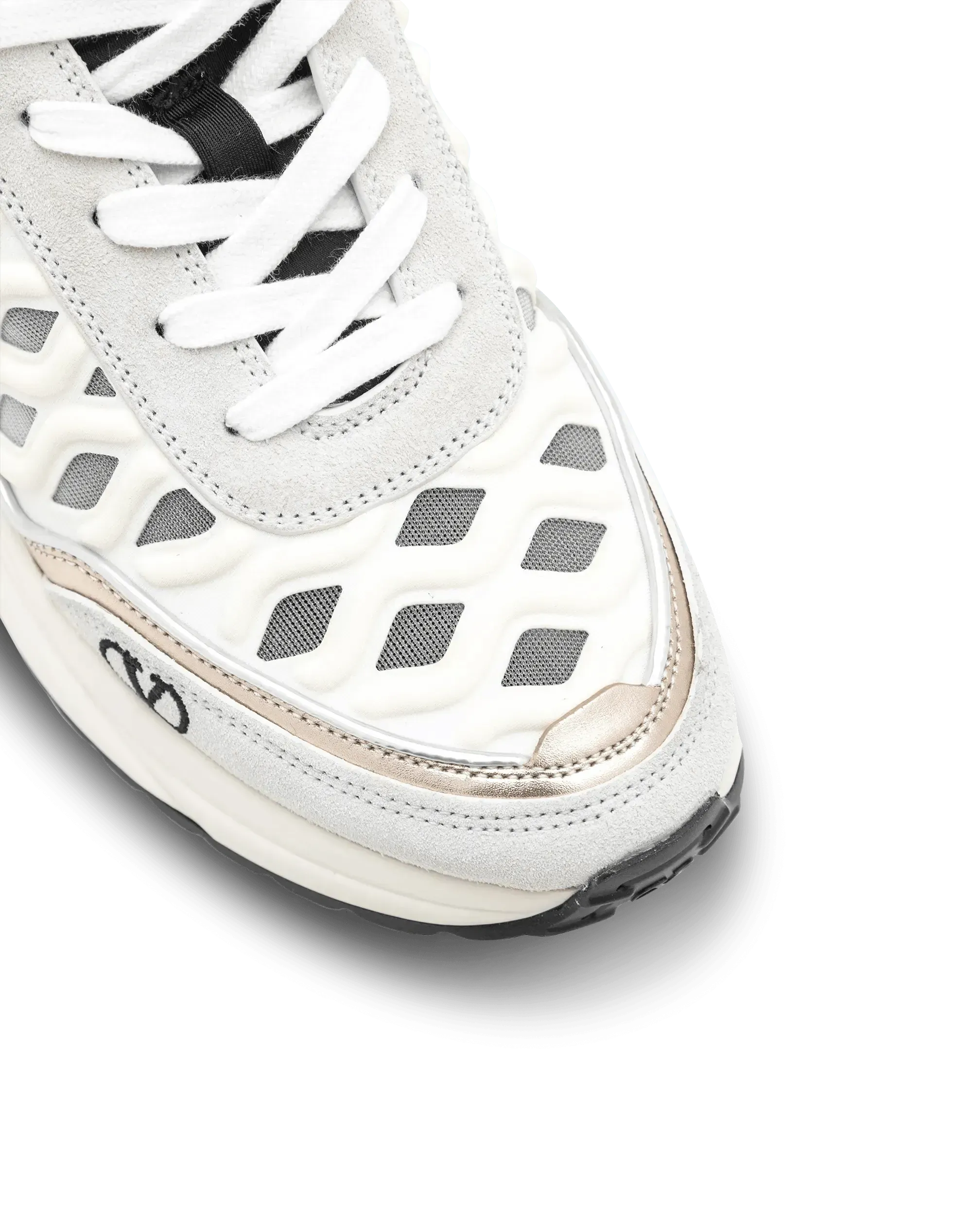 Ready Go Runner Lattice Overlay Sneakers