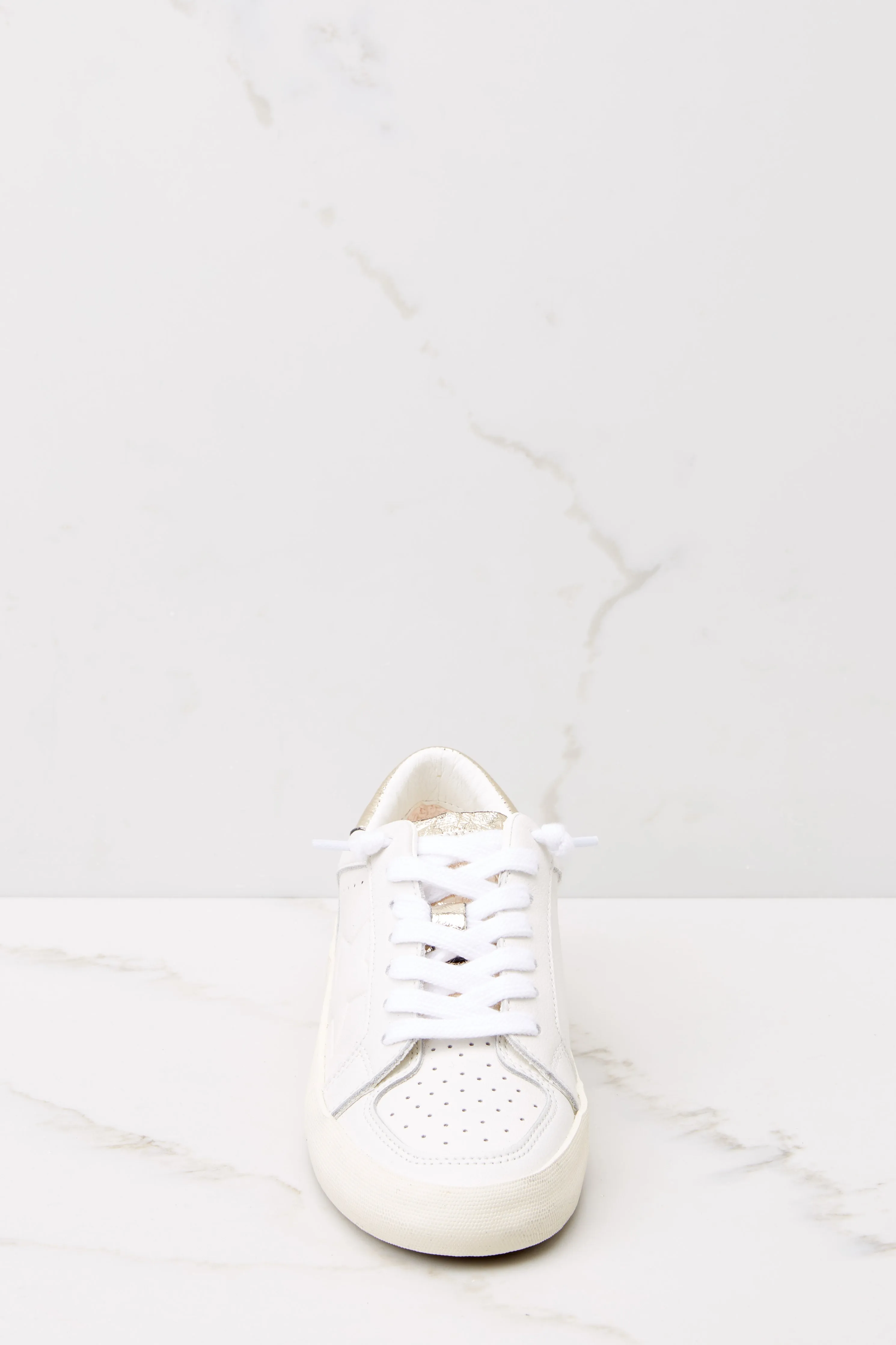 Reflex White Gold Sneakers