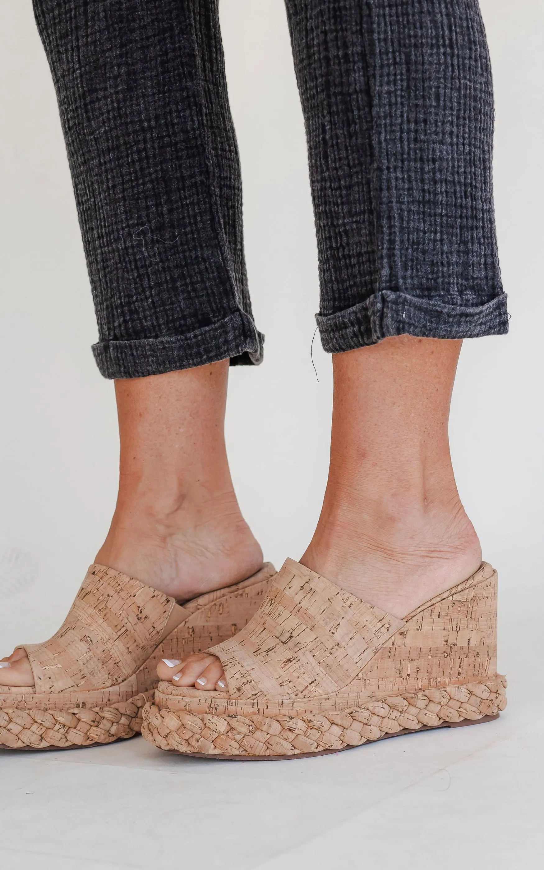 Resting Beach Face Cork Sandals | Corkys - Final Sale