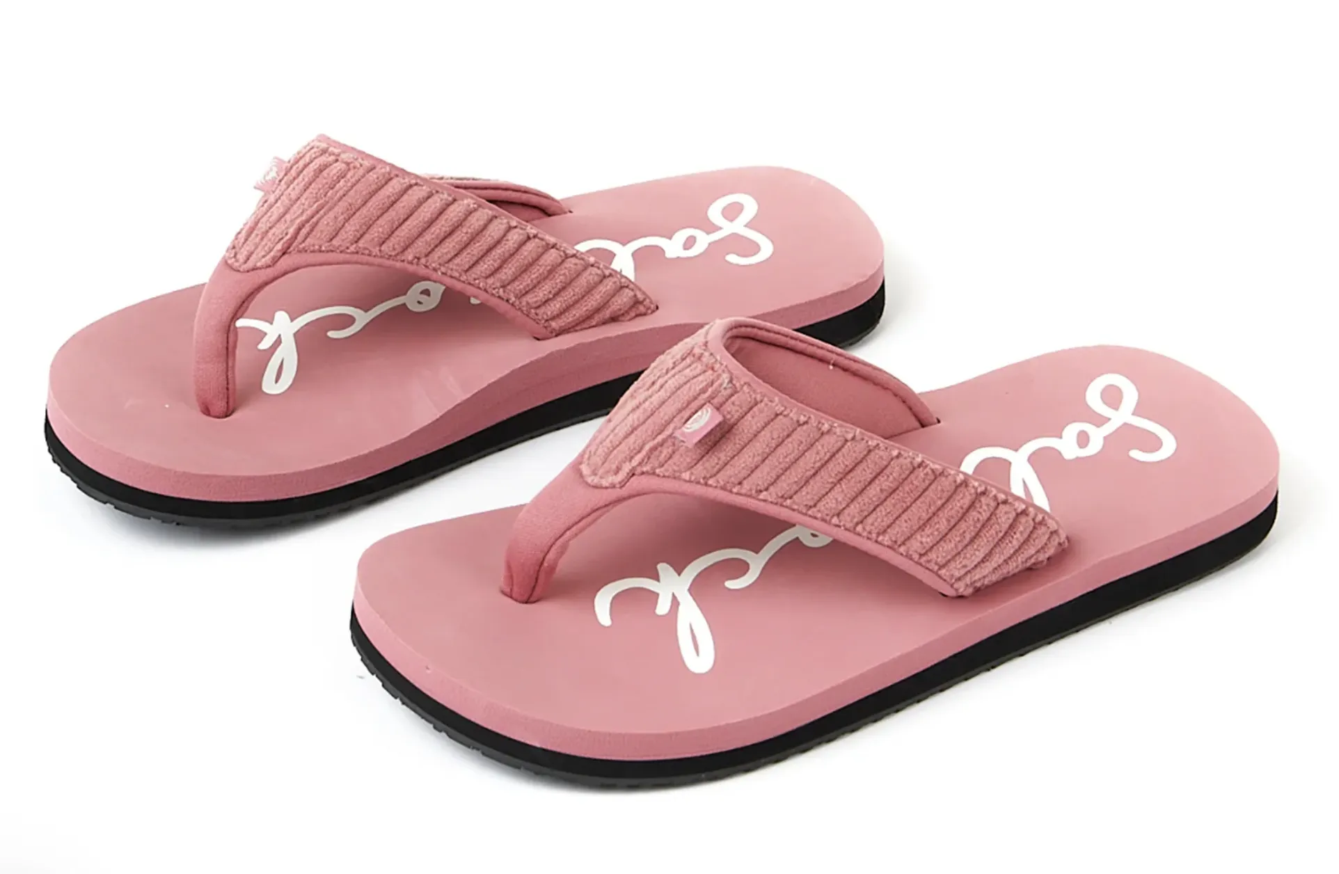 Saltrock Laguna - Womens Cord Flip Flops - Mid Pink