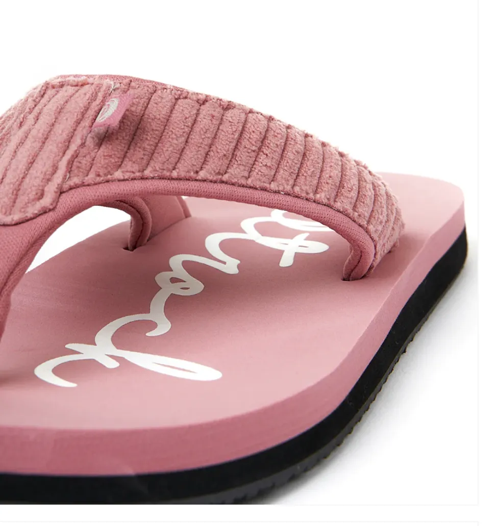 Saltrock Laguna - Womens Cord Flip Flops - Mid Pink