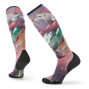 Smartwool Ski Targeted Cushion Lift Bunny Print OTC Socks Women's