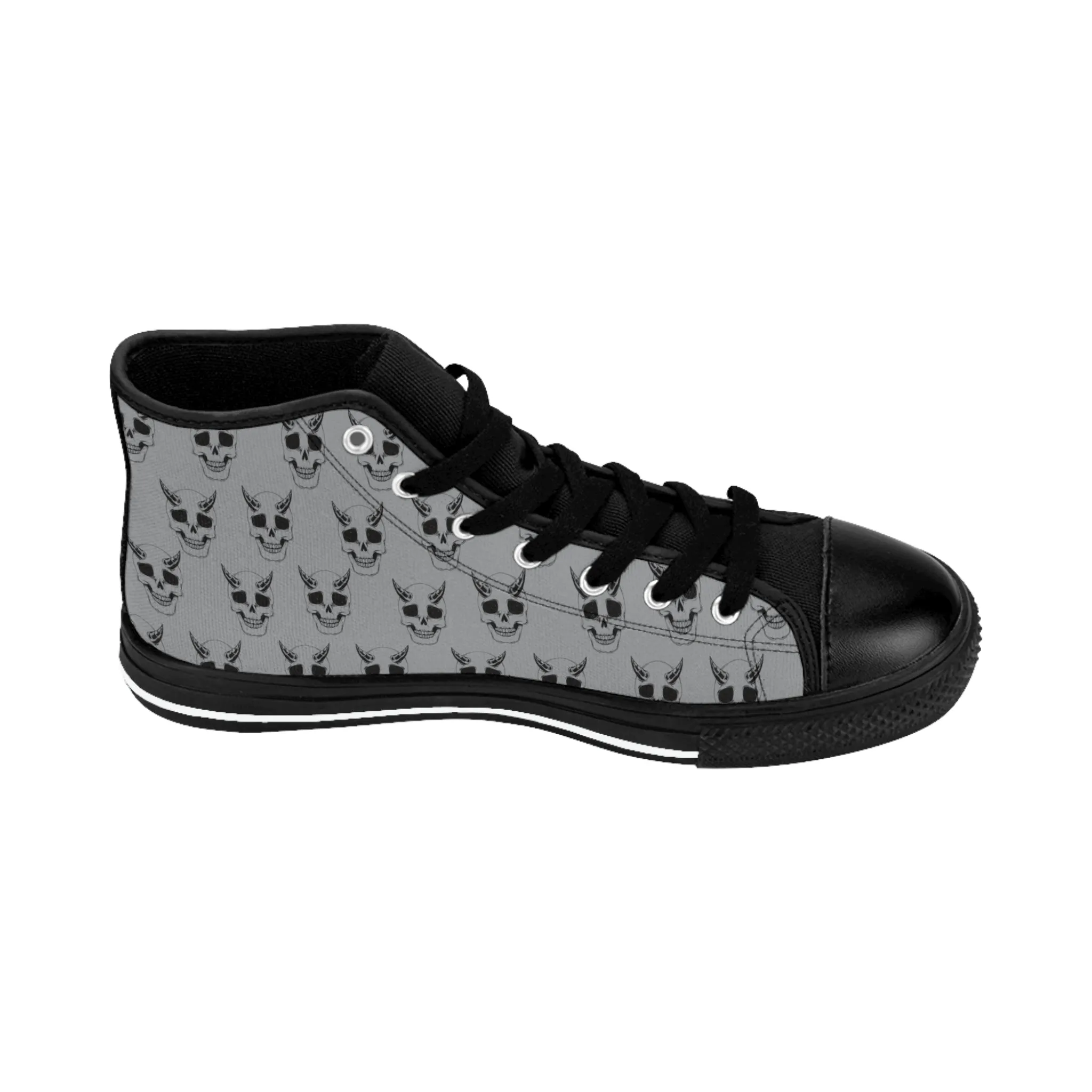 Toe Tag High-top Sneakers Demon Skull