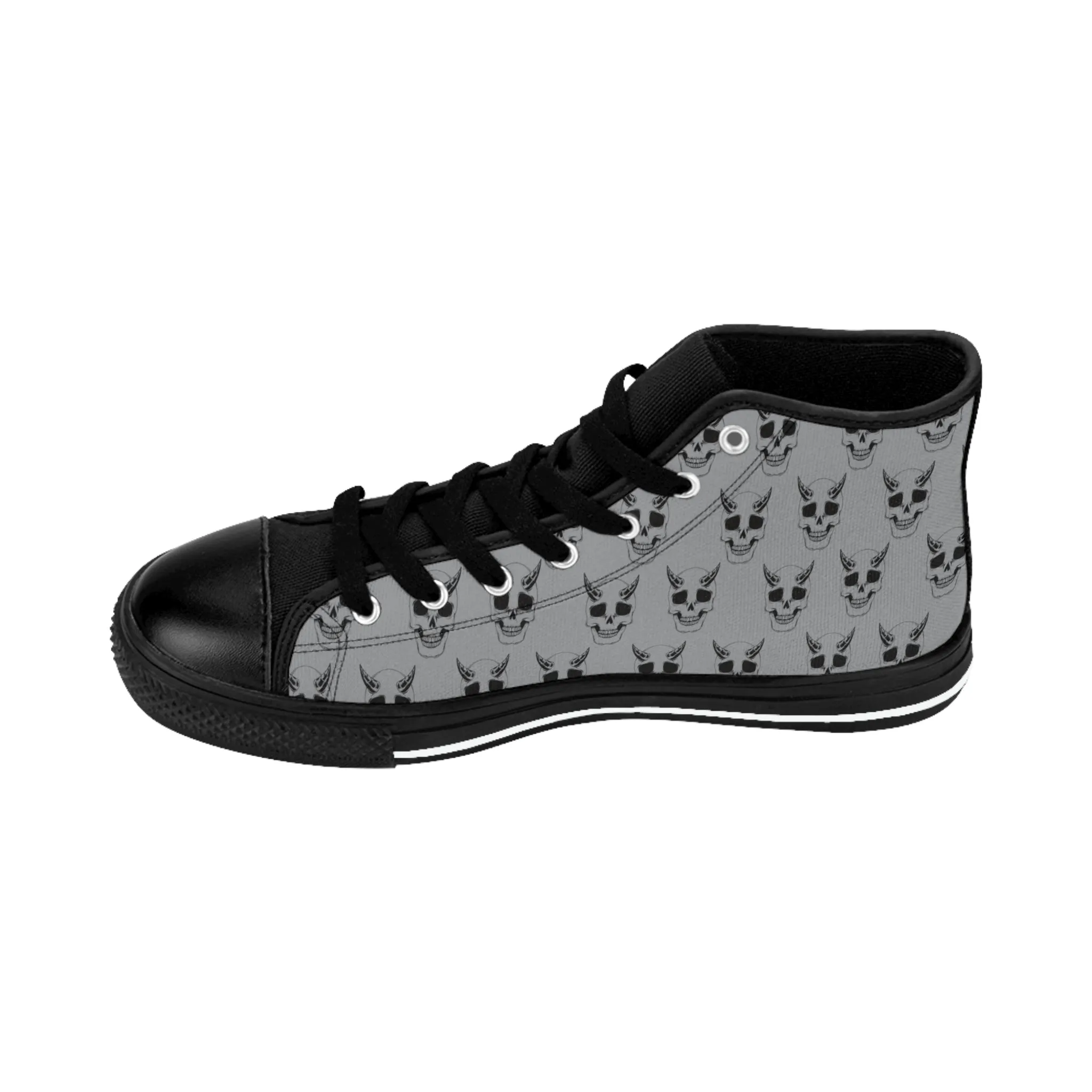 Toe Tag High-top Sneakers Demon Skull