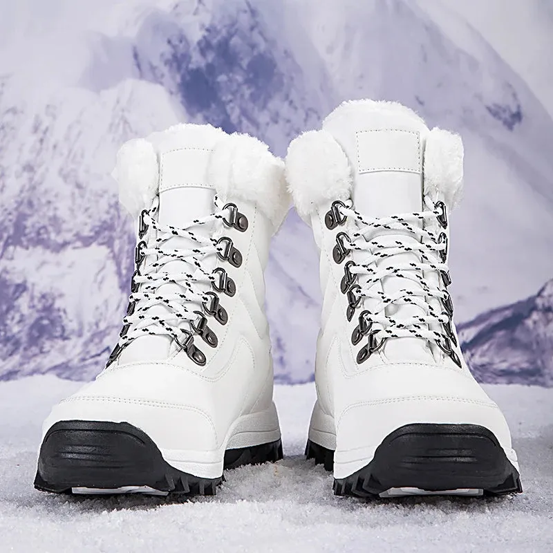 Women’s Outdoor Snow Boots | Warm, Waterproof Sneakers with Thick Sole